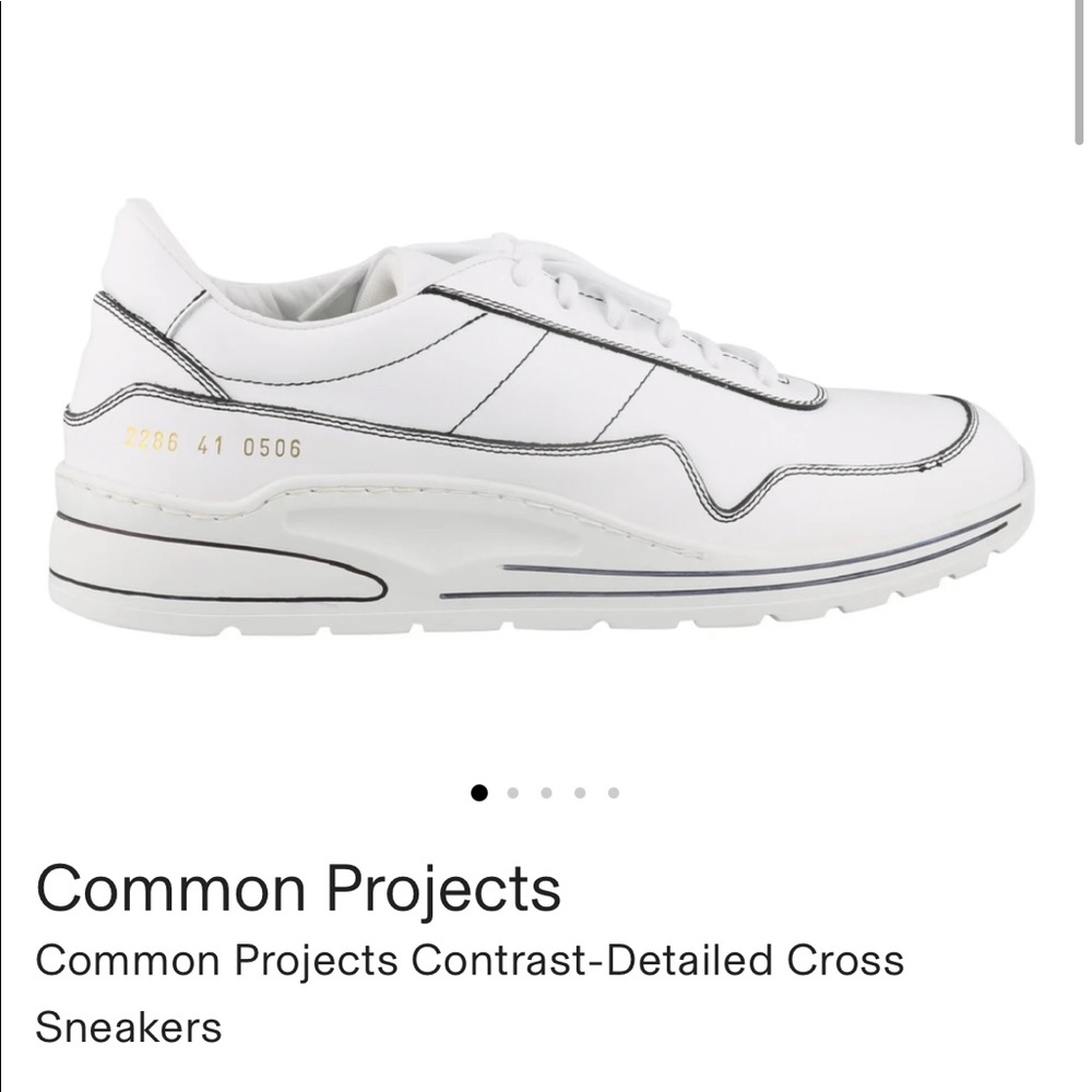 Mens Common Projects contrast Sneakers